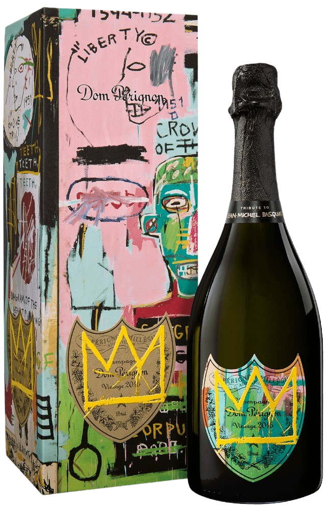 2015 Champagne Dom Perignon "Yellow" | Jean-Michel Basquiat Edition